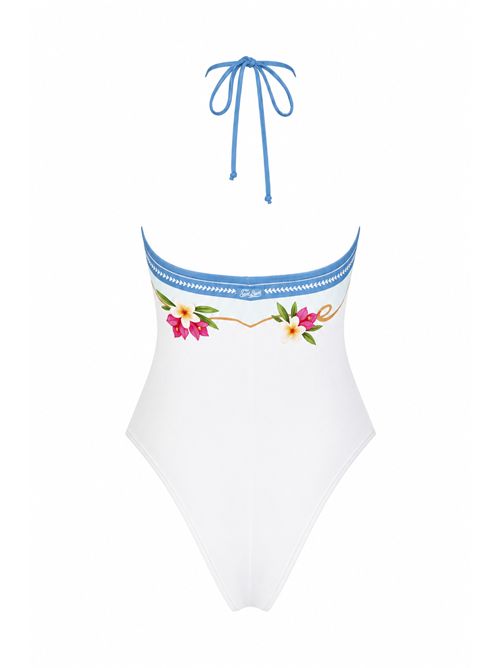 Costume da bagno intero Meryem con stampa tropicale Mykonos Mc2 Saint Barth | MRYE00109094L